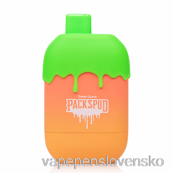 Packwood Packspod 5000 Jednorazová Guava žuvačka (sladká Guava) Vape Bez Nikotinu